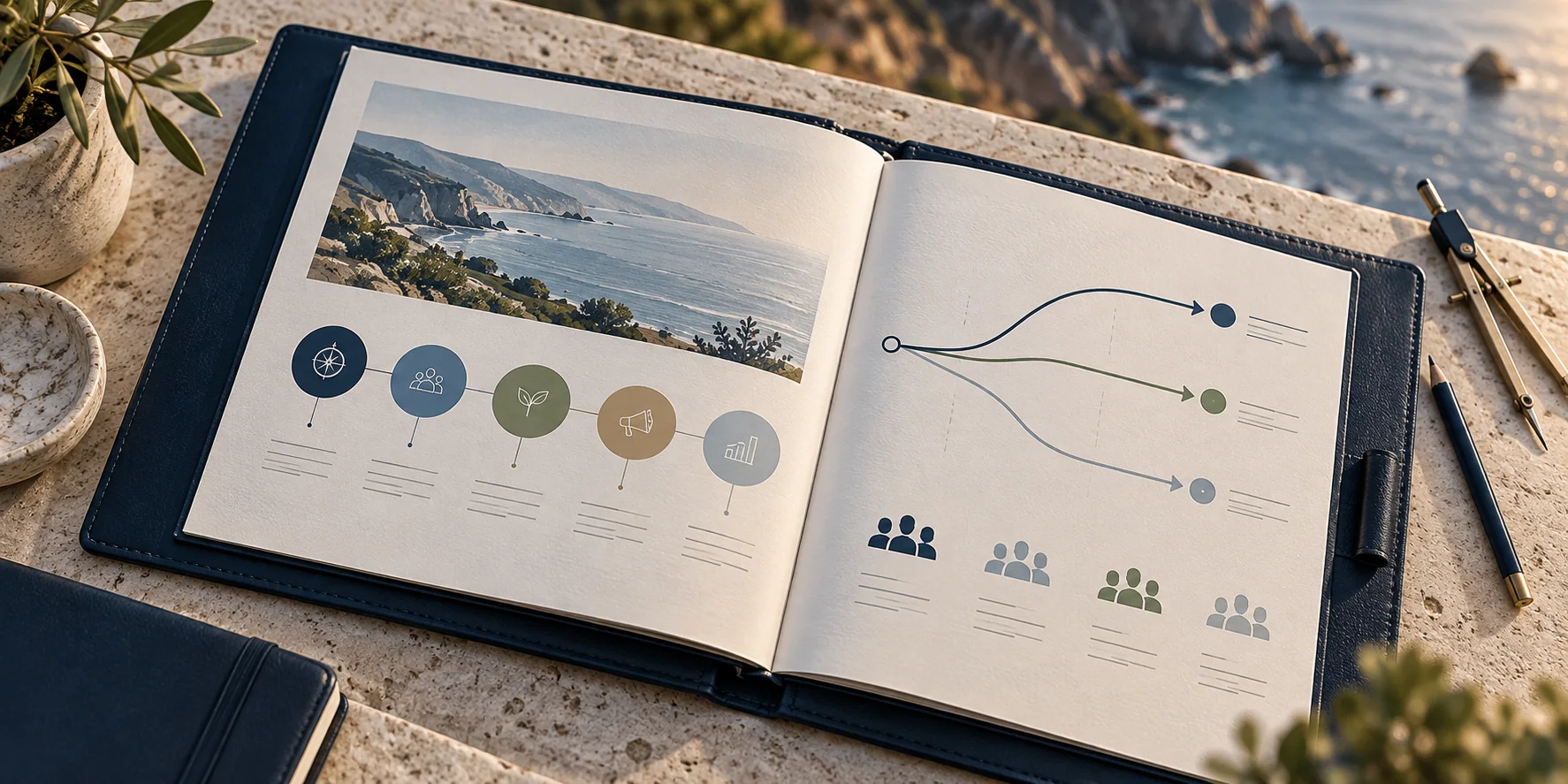 Illustrative planning folio and marketing roadmap
